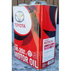 картинка TOYOTA MOTOR OIL SN   5W-20  4л (красное) от интернет-магазина "АВТОИМПЕРИЯ", 2200004391786