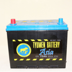 картинка Аккумулятор "Tyumen Battery" ASIA AMF 75 а/ч (R) от интернет-магазина "АВТОИМПЕРИЯ", 2000646513863
