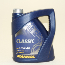 картинка MANNOL CLASSIC SAE 10W-40 4л./7501 Полусинтет. мотор. масло от интернет-магазина "АВТОИМПЕРИЯ", 4036021404202
