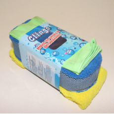 картинка Набор принадлежностей по уходу за автомобилем Clingo, 3 предмета от интернет-магазина "АВТОИМПЕРИЯ", 4607170946761