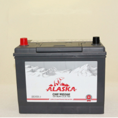 картинка Аккумулятор ALASKA  CMF  80R    90D26 silver+ от интернет-магазина "АВТОИМПЕРИЯ", 2000076533806