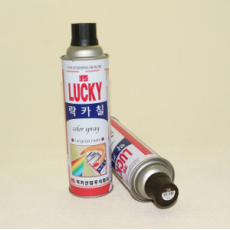 картинка Краска "Lucky" - Коричневый 313 (420мл) от интернет-магазина "АВТОИМПЕРИЯ", 2000000038841