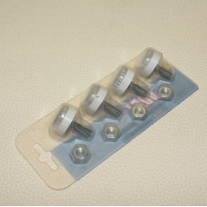 картинка Декорат. болты для н/знака (набор-4шт) (АВ19)  от интернет-магазина "АВТОИМПЕРИЯ", 4660011710167