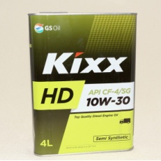 картинка GS  KIXX  HD/Dynamic CF-4/SG  (10W-30)   4л  от интернет-магазина "АВТОИМПЕРИЯ", 8801470200240