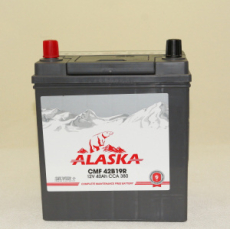 картинка Аккумулятор ALASKA  CMF  40R    42B19S от интернет-магазина "АВТОИМПЕРИЯ", 2000060496100