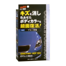 картинка Soft99  Полироль для кузова цветовосстанавливающий Color Evolution Blue для синих 100 мл от интернет-магазина "АВТОИМПЕРИЯ", 4975759005049