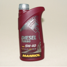 картинка MANNOL DIESEL TURBO SAE 5W-40 Синтетич. 1L/7904 от интернет-магазина "АВТОИМПЕРИЯ", 4036021101101