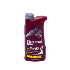 картинка MANNOL STAHLSYNT ULTRA SAE 5W-50 Синтетическое моторное масло 1л. от интернет-магазина "АВТОИМПЕРИЯ", 4036021103013
