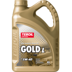 картинка TEBOIL Gold L 5W-40, синтетическое моторное масло, 1/4 л, бан. от интернет-магазина "АВТОИМПЕРИЯ", 4610080404863