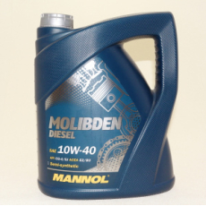 картинка MANNOL MOS Diesel SAE 10W-40 Полусинтетическое моторное масло с молибденом 5л. от интернет-магазина "АВТОИМПЕРИЯ", 4036021505305