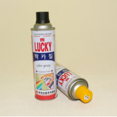 картинка Краска "Lucky" - Желтый 350 (420мл) от интернет-магазина "АВТОИМПЕРИЯ", 2000000038803