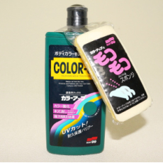 картинка Soft99  Полироль цветная COLOR UP (Зеленая) 450мл от интернет-магазина "АВТОИМПЕРИЯ", 4975759100508