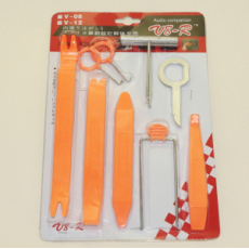 картинка Инструм. для демонтажа облицовки в салоне а/м "V8-R"  пластик. Лопатки +спец.инстр,  к-т 8пр. от интернет-магазина "АВТОИМПЕРИЯ", 2000076536036