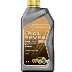 картинка S-OIL 7  GOLD # 9 C3 SN/CF 5W-40 Синтетика 100% 1L от интернет-магазина "АВТОИМПЕРИЯ", 2000646514174