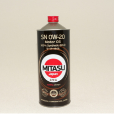 картинка Масло моторное MITASU GOLD 0W-20 SN  синтет.бензин 1л.MJ102 от интернет-магазина "АВТОИМПЕРИЯ", 4562307791952