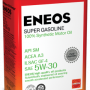 картинка ENEOS Super Gasoline  100% Synt. SM  5W-30    4л от интернет-магазина "АВТОИМПЕРИЯ", 2000000036540