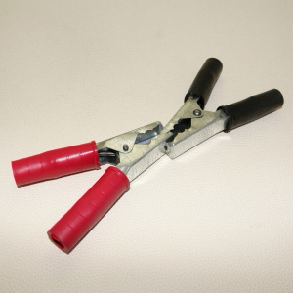 картинка Зажим электрический ("крокодилы") №7 0,7-3.5mm (наб.-2шт.) от интернет-магазина "АВТОИМПЕРИЯ", 2200000243775