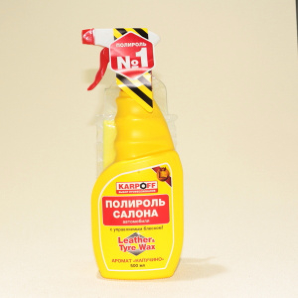 картинка Полироль панели  Капучино (KARPOFF) 500мл. от интернет-магазина "АВТОИМПЕРИЯ", 4609111640158