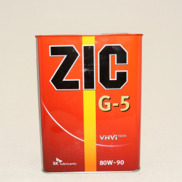 картинка ZIC  G-5   (80W-90)  4л G-5  от интернет-магазина "АВТОИМПЕРИЯ", 8809036900788