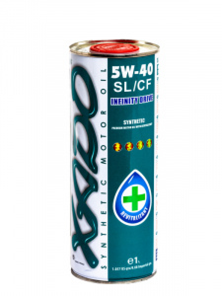 картинка XADO Масло моторное 5W-40 SL/CF (ж/б 1 л) синт. от интернет-магазина "АВТОИМПЕРИЯ", 8718026100384