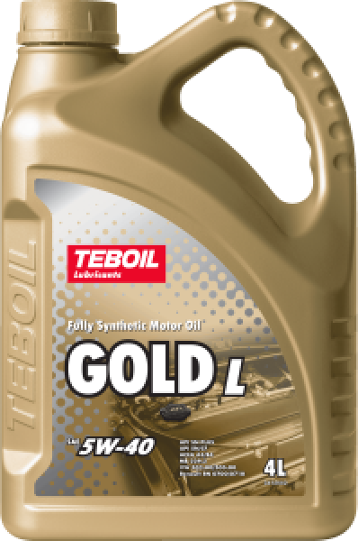 картинка TEBOIL Gold L 5W-40, синтетическое моторное масло, 1/4 л, бан. от интернет-магазина "АВТОИМПЕРИЯ", 4610080404863
