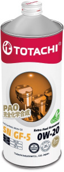 картинка TOTACHI HYPER EcoDrive Fully Synthetic SN  0W-20   1л. от интернет-магазина "АВТОИМПЕРИЯ", 4562374690615