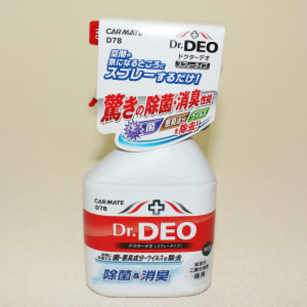 картинка Устранитель неприятных запахов Dr.Deo, спрей, 250мл от интернет-магазина "АВТОИМПЕРИЯ", 4973007236313