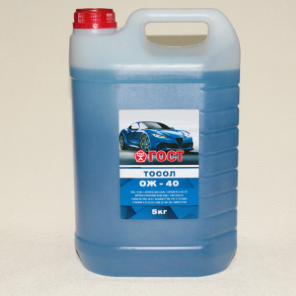 картинка Тосол ОЖ-40/TURTLE  5кг. от интернет-магазина "АВТОИМПЕРИЯ", 4606882021698