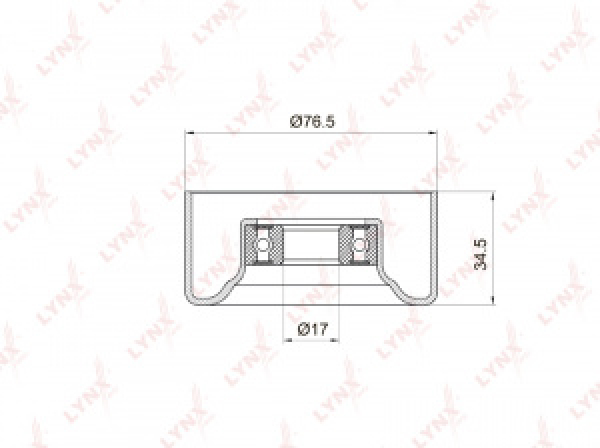 картинка Ролик  31180-PNA-003/0387-RE/PB-5004  LYNX от интернет-магазина "АВТОИМПЕРИЯ", 4905601075418