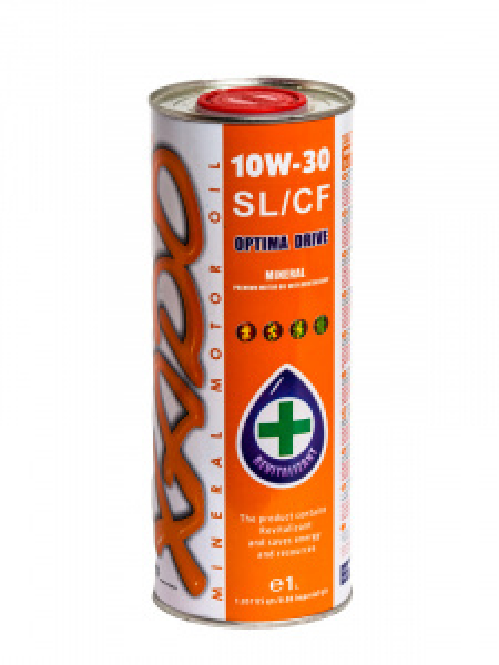 картинка XADO Масло моторное 10W-30 SL/CF (ж/б 1 л) минер. от интернет-магазина "АВТОИМПЕРИЯ", 2000000036700