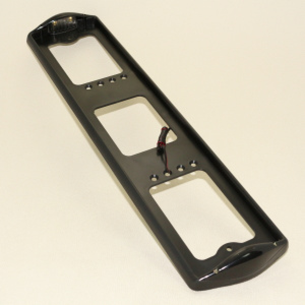 картинка Подсветка номера (боковое освещение), ЧЕРНАЯ от интернет-магазина "АВТОИМПЕРИЯ", 2000000038384