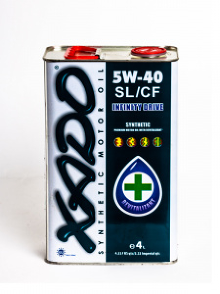 картинка XADO Масло моторное 5W-40 SL/CF (ж/б 4 л) синт. от интернет-магазина "АВТОИМПЕРИЯ", 8718026100391