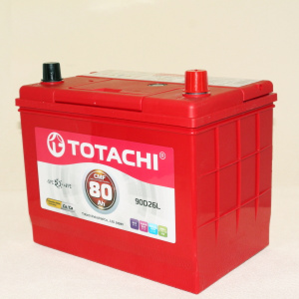 картинка Аккумулятор TOTACHI  80L  90D26L от интернет-магазина "АВТОИМПЕРИЯ", 2000646505332