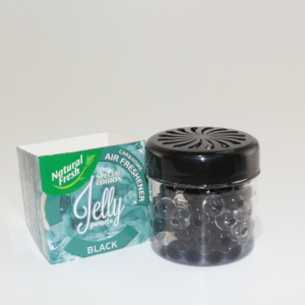 картинка Ароматизатор "NATURAL FRESH"  Жемчужины Блэк (100гр) от интернет-магазина "АВТОИМПЕРИЯ", 5906074151912