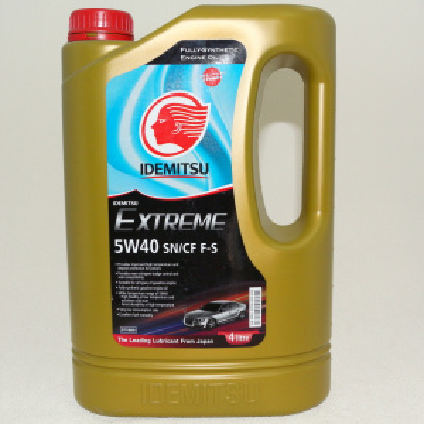 картинка IDEMITSU Extreme SM/CF 5W-40 F-S TOURING 4л. от интернет-магазина "АВТОИМПЕРИЯ", 2000000042879