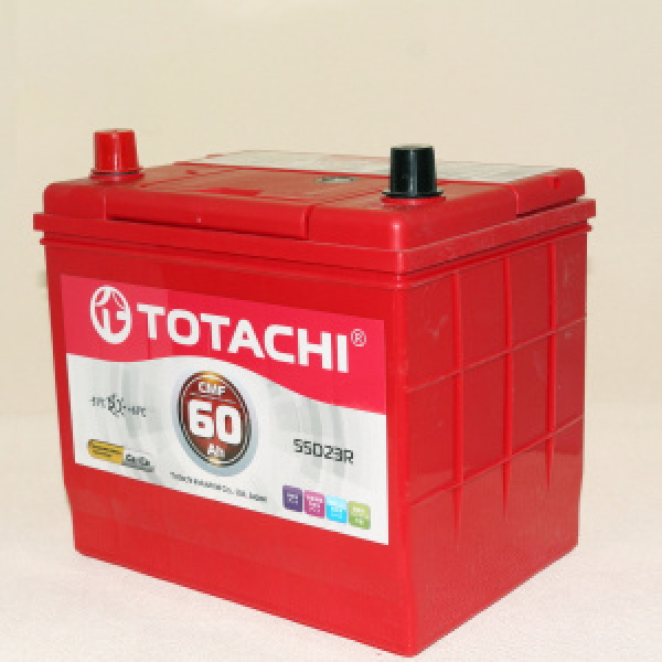 картинка Аккумулятор TOTACHI  60R   55D23R от интернет-магазина "АВТОИМПЕРИЯ", 2000060511643