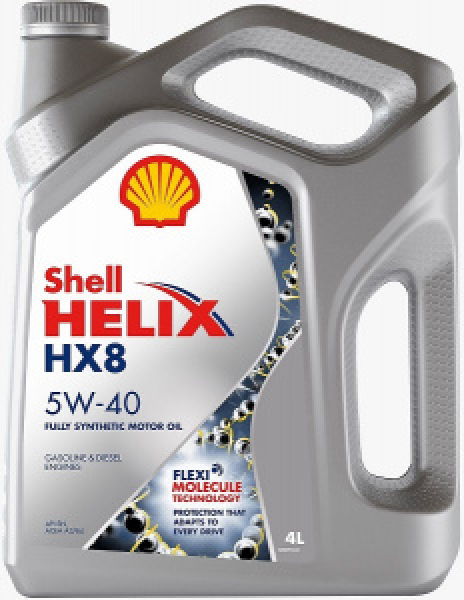 картинка SHELL  HELIX   HX8   5W-40  4л. от интернет-магазина "АВТОИМПЕРИЯ", 5011987249295