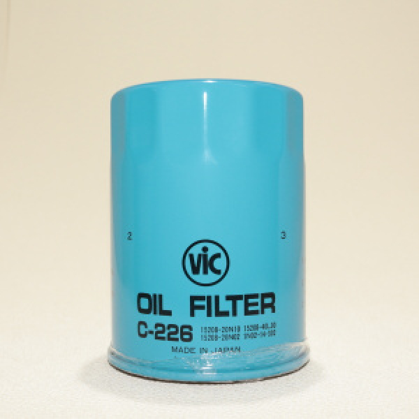 картинка Фильтр масляный  VIC  C-226/215/221 /15208-20/  от интернет-магазина "АВТОИМПЕРИЯ", 4971295122608
