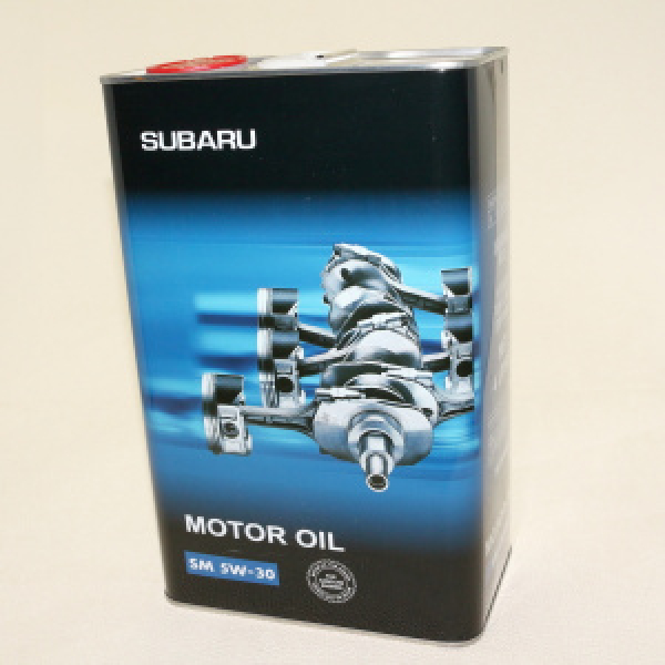 картинка SUBARU MOTOR OIL SN  5W-30  4л от интернет-магазина "АВТОИМПЕРИЯ", 2000076531758