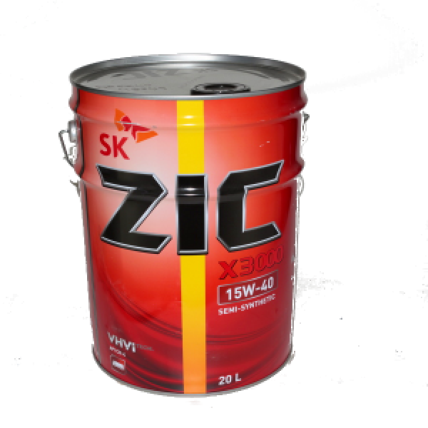 картинка ZIC  X3000  15W-40 CH-4 20л,   (замена SD 5000) от интернет-магазина "АВТОИМПЕРИЯ", 8806314101455