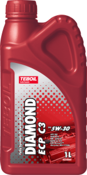 картинка TEBOIL Diamond ECP C3 5W-30, синтетическое моторное масло, 1/1 л, бан. от интернет-магазина "АВТОИМПЕРИЯ", 