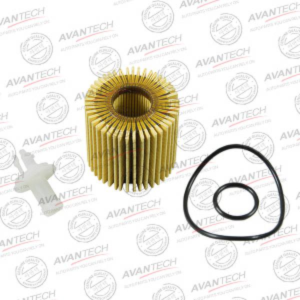 картинка Фильтр масляный вставка O-118  04152-31090 (OF0113) AVANTECH от интернет-магазина "АВТОИМПЕРИЯ", 4610012081209