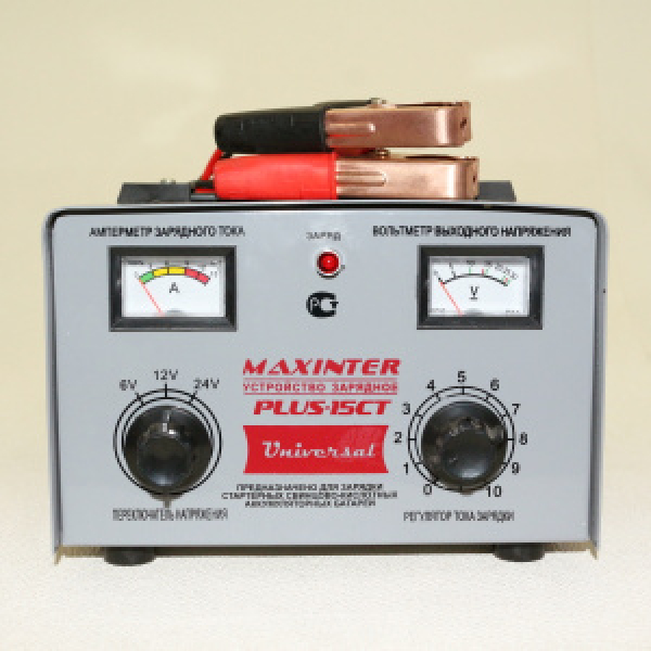 картинка Зарядное устр-во PLUS-15A/16A   MAXINTER от интернет-магазина "АВТОИМПЕРИЯ", 6972398930228