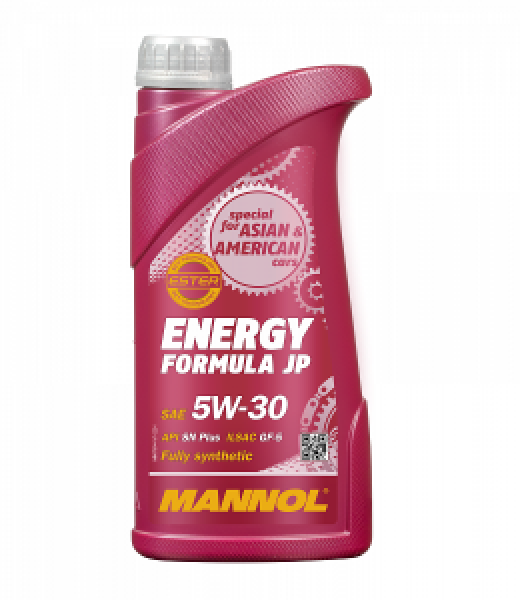 картинка MANNOL ENERGY FORMULA JP SAE 5W-30 Синтетич моторное масло 1л. от интернет-магазина "АВТОИМПЕРИЯ", 4036021101439