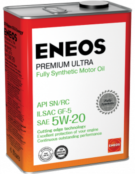 картинка ENEOS Premium Ultra  100% Synt. SN  5W-20    4л от интернет-магазина "АВТОИМПЕРИЯ", 8809478941790