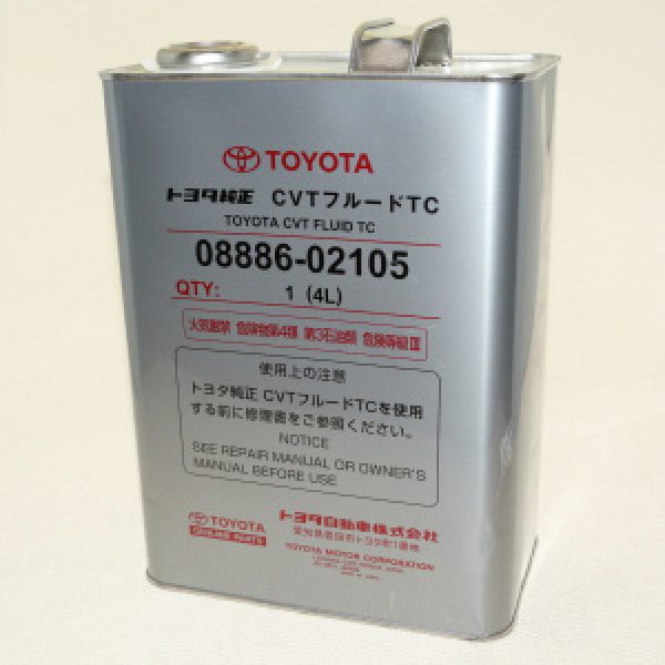 картинка TOYOTA CVT FLUID TC   4л от интернет-магазина "АВТОИМПЕРИЯ", 2000000042824