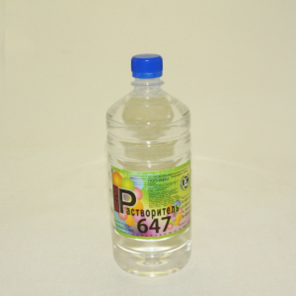 картинка Растворитель 647  1 л. (пластик) Полихим от интернет-магазина "АВТОИМПЕРИЯ", 2000060491792