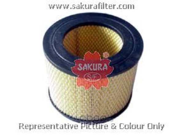 картинка Фильтр воздушный  A-187   (17801-67050) SAKURA/ASAKASHI от интернет-магазина "АВТОИМПЕРИЯ", 4582431812408