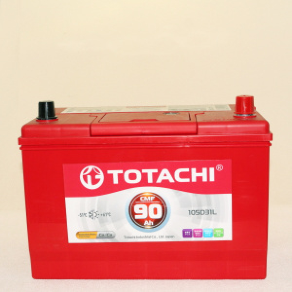 картинка Аккумулятор TOTACHI  90L   105D31L от интернет-магазина "АВТОИМПЕРИЯ", 2000646505349