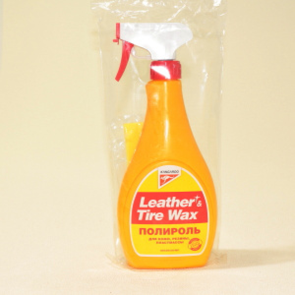 картинка Kangaroo  Полироль для панели "Leather&tire wax" 500мл  от интернет-магазина "АВТОИМПЕРИЯ", 8801285330125